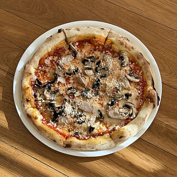 Курица с грибами