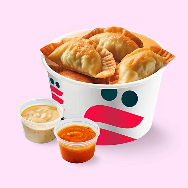 Королевские дамплинги с креветкой и курицей