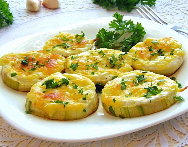 Кабачки жаренные