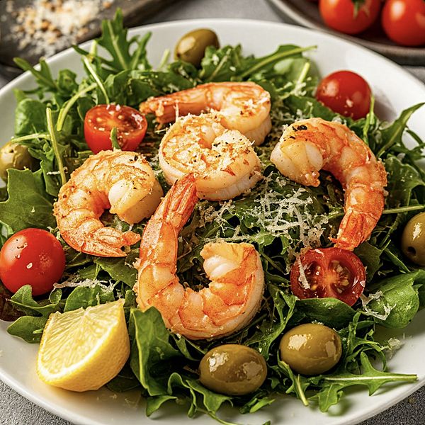 С креветками