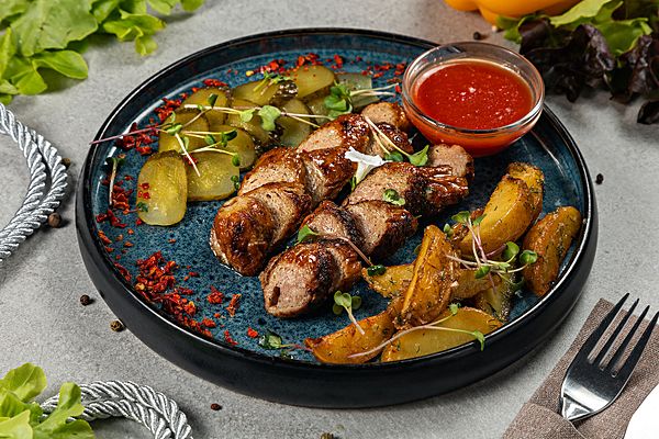 Колбаски гриль