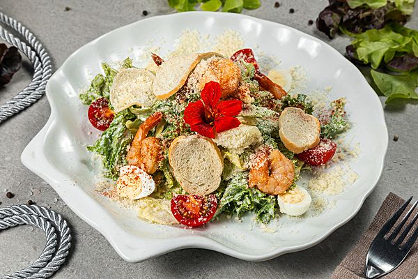 Цезарь с креветкой