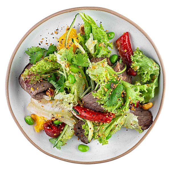 Салат с Томлеными щеками