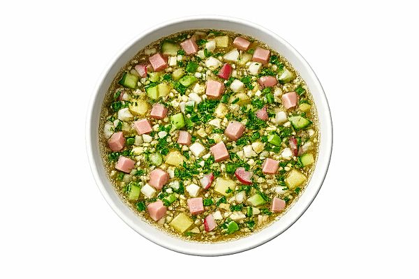 Окрошка на квасе
