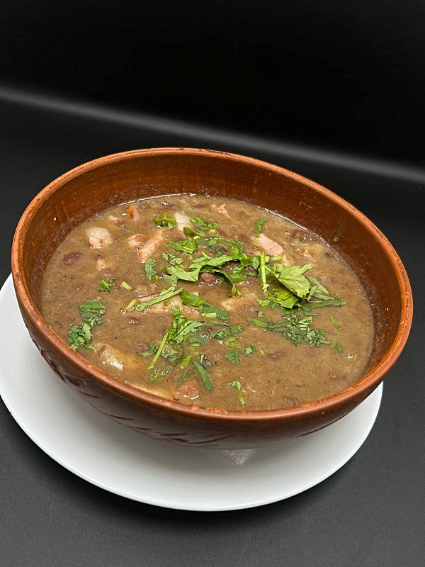 Лобио с беконом