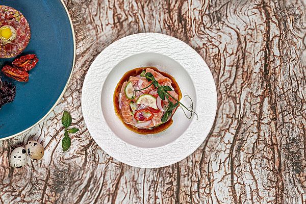 Севиче из лосося