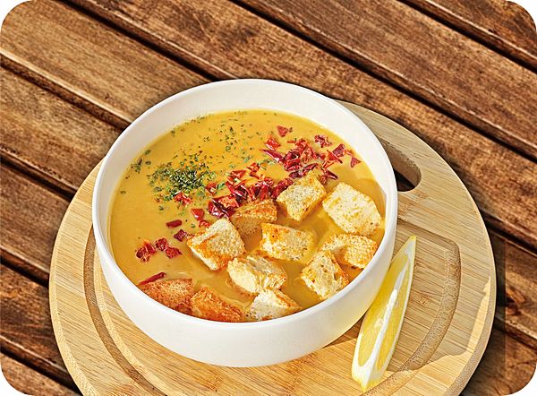 Крем-суп чечевичный