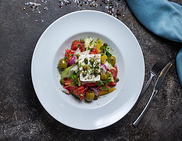 Аутентичный Греческий салат (Хориатики)