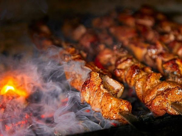 Шашлык из говяжьей вырезки