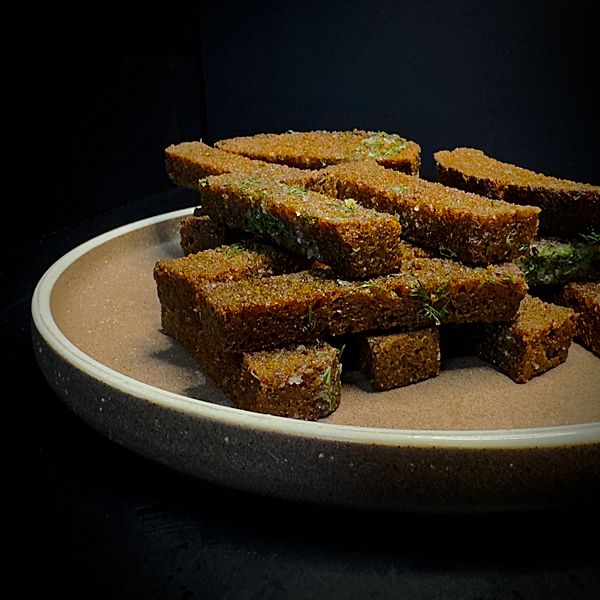 Гренки с чесноком