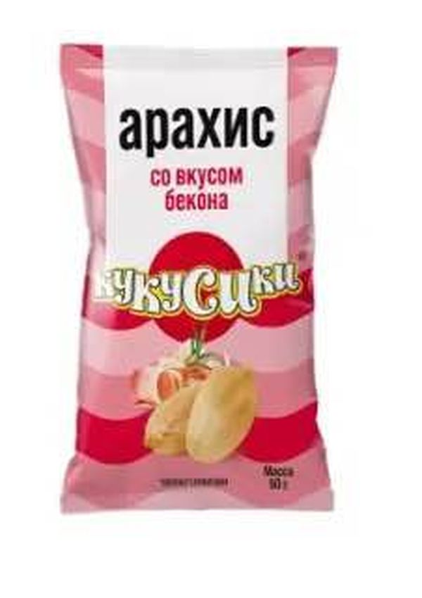 Ядра арахиса жареные со вкусом бекона