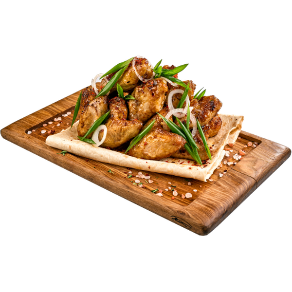 Гора крыльев на мангале