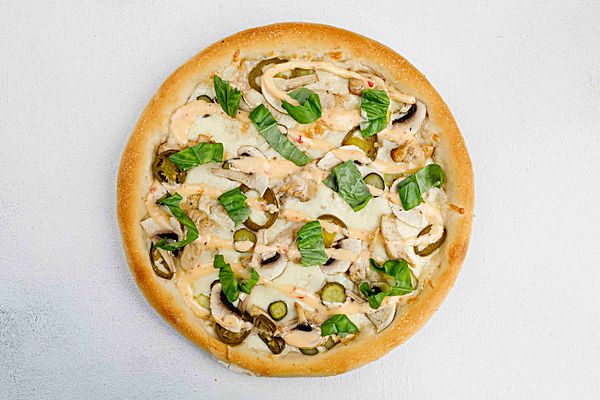 С курицей и грибами (ОСТРАЯ)