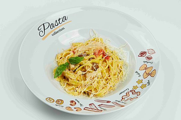 Альфредо с курицей