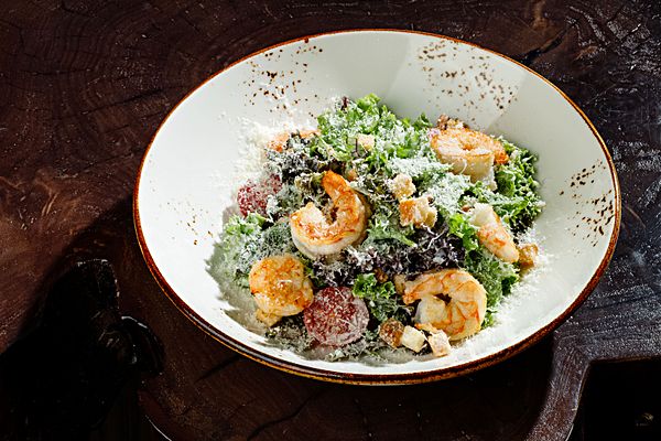 Цезарь с креветкой