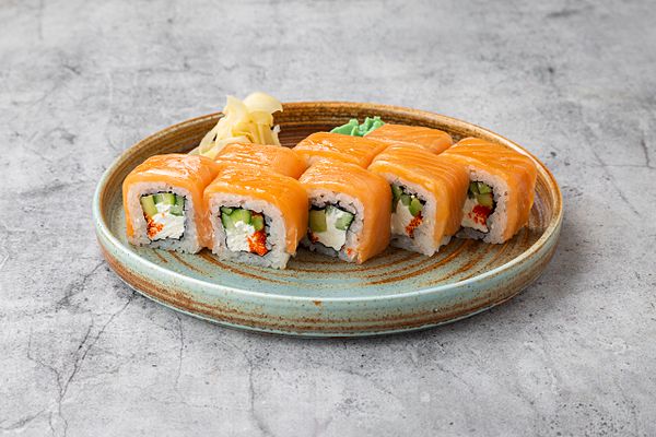 Филадельфия с лососем