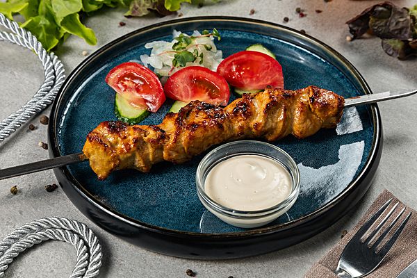 Шашлык из куриного филе