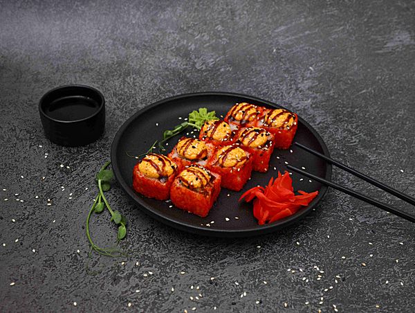 Ролл Вулкан спайси