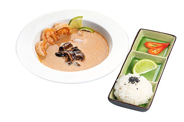 Том Ям с лапшой (острый)