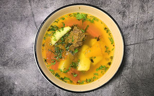 Шурпа с говядиной