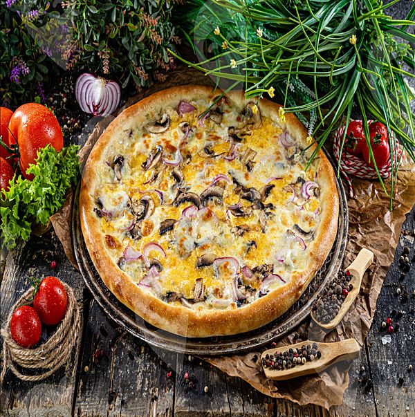Пицца Грибная