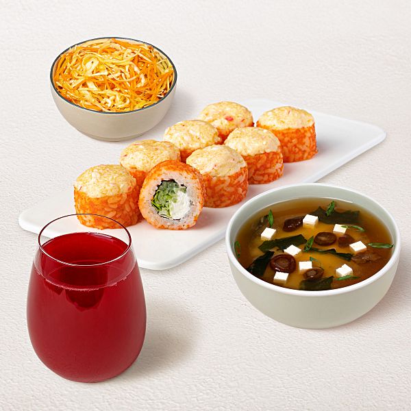 Бизнес-ланч Аппетитный L с клюквенным морсом