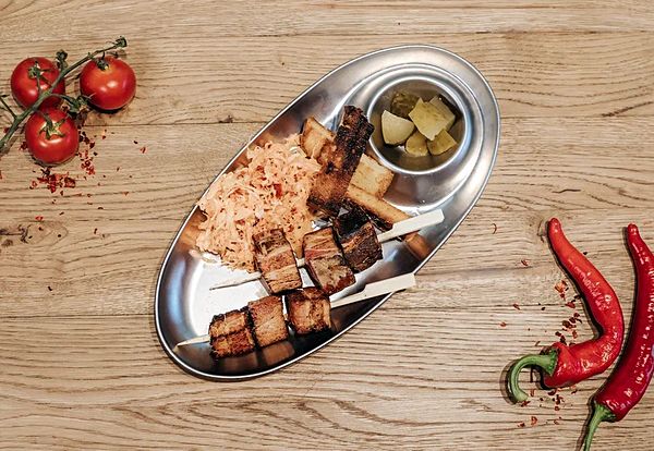 Копчёная свиная грудинка