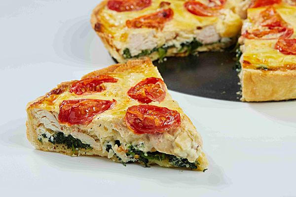 Киш курица-черри