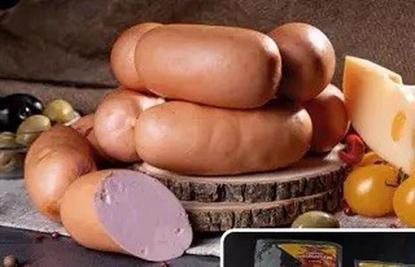 Сардельки Швейцарские с сыром кат.Б в газ.ср.
