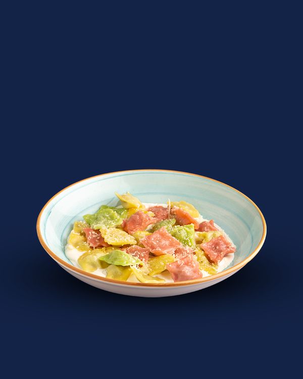 Равиоли с телятиной