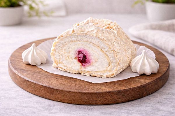 Меренговый рулет