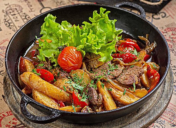 Сковородка из телятины