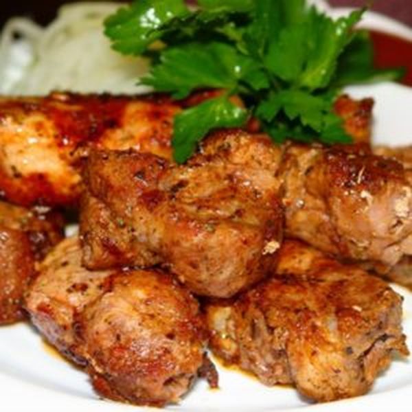 Шашлык из телятины