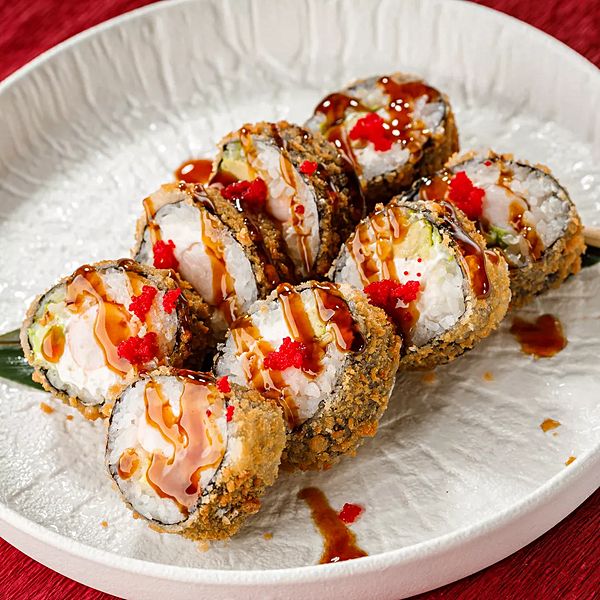 Темпура с тигровой креветкой