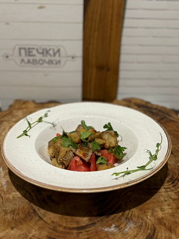 Салат Хрустящий баклажан