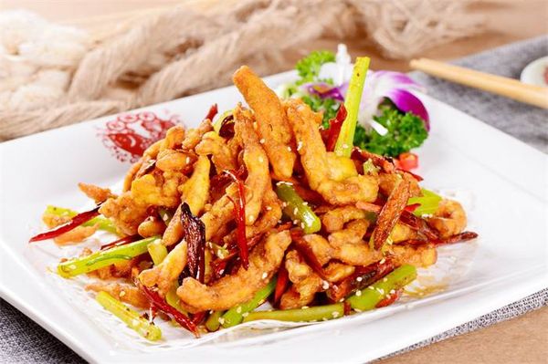 Жареная говядина с перцем