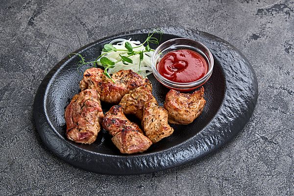 Шашлык из свиной шеи