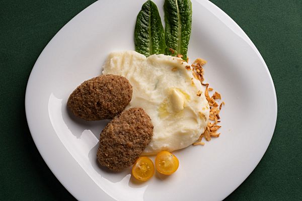 Домашние котлеты с пюре