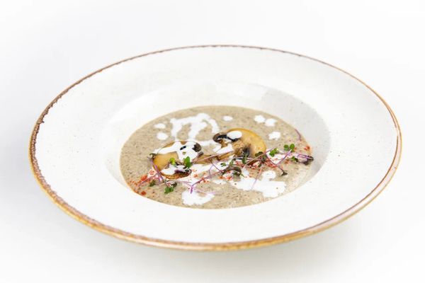 Суп-пюре грибной