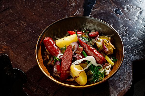 Деревенский салат