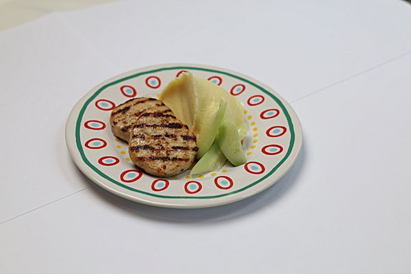 Котлеты из цыпленка с картофельным пюре