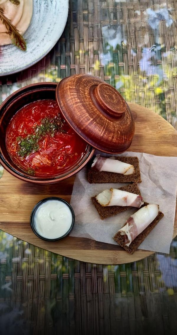 Борщ с говядиной