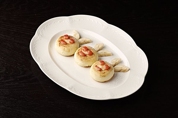 Сырники со сметаной