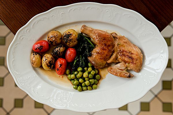 Цыпленок на гриле