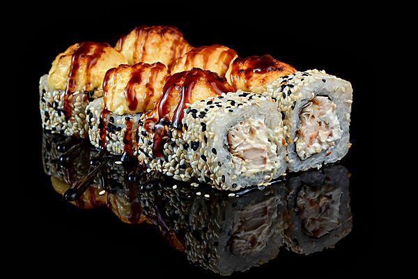 Запеченный с курицей