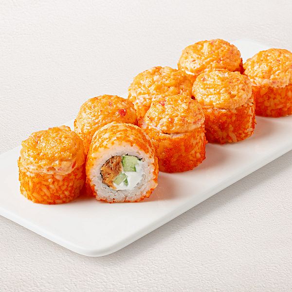 Ролл Запеченный лосось терияки