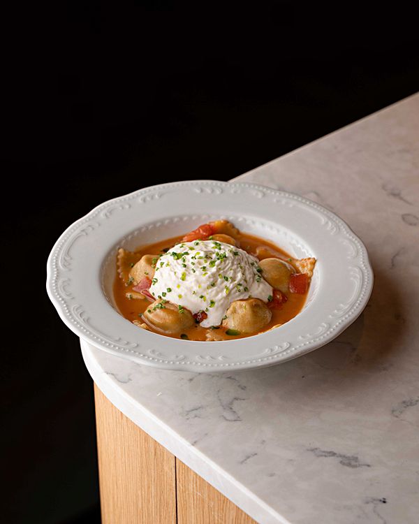 Равиоли с уткой