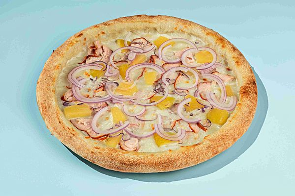 Пицца курица/ананас