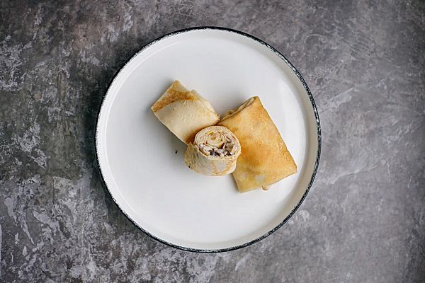 Блины с курицей