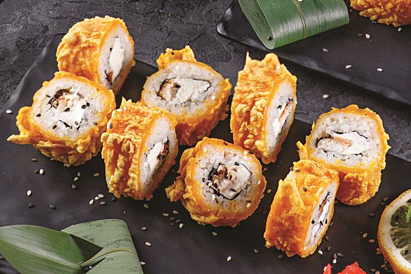 Темпура с угрем